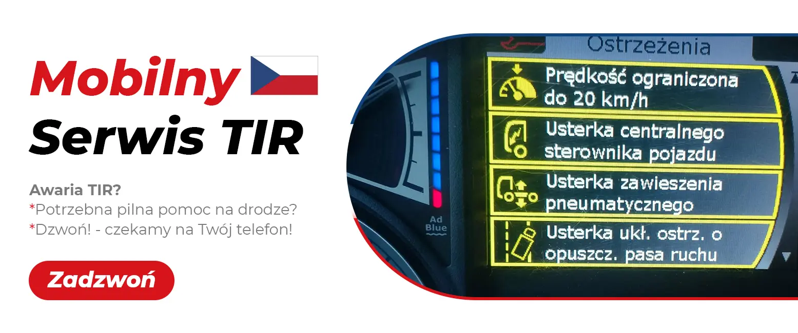 mobilny serwis TIR Czechy